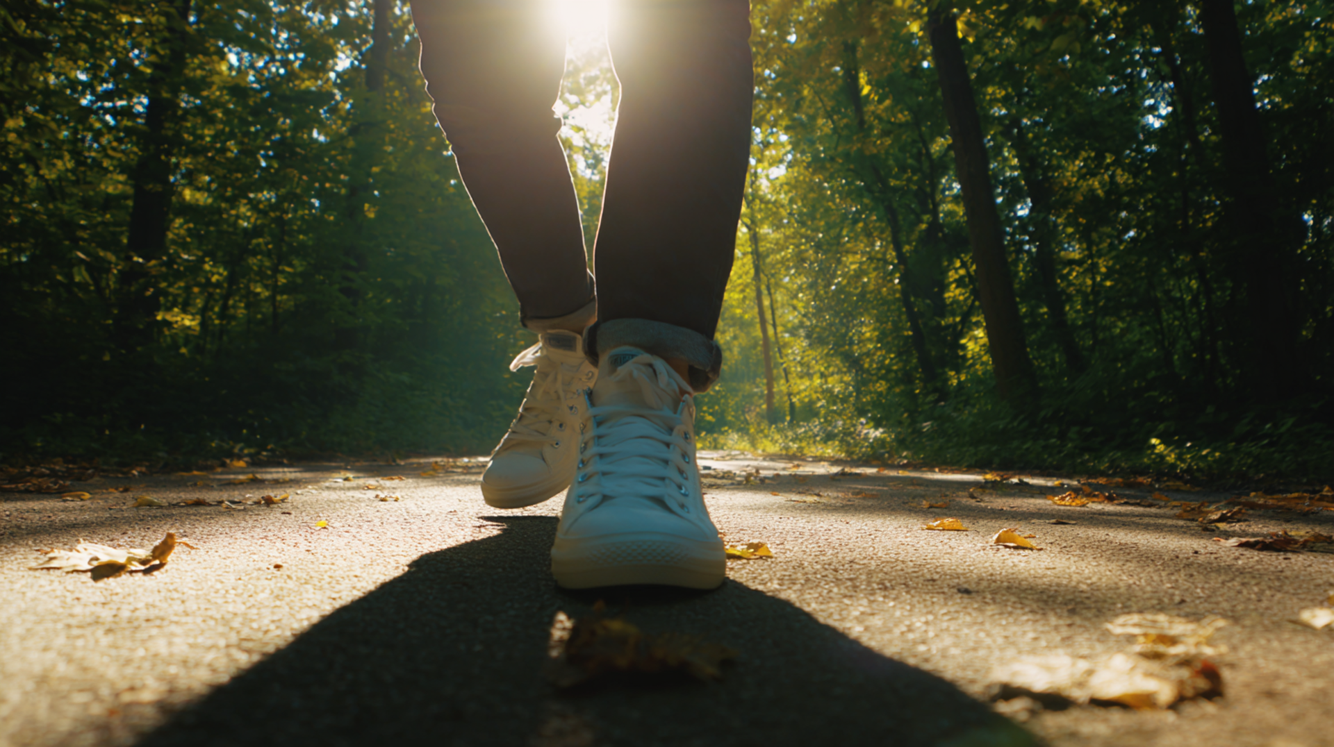 산책길에서 (On the Morning Walk)