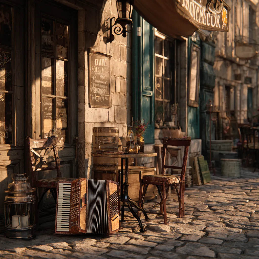 낯선 도시의 오후