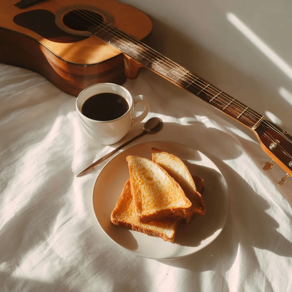 토스트와 커피