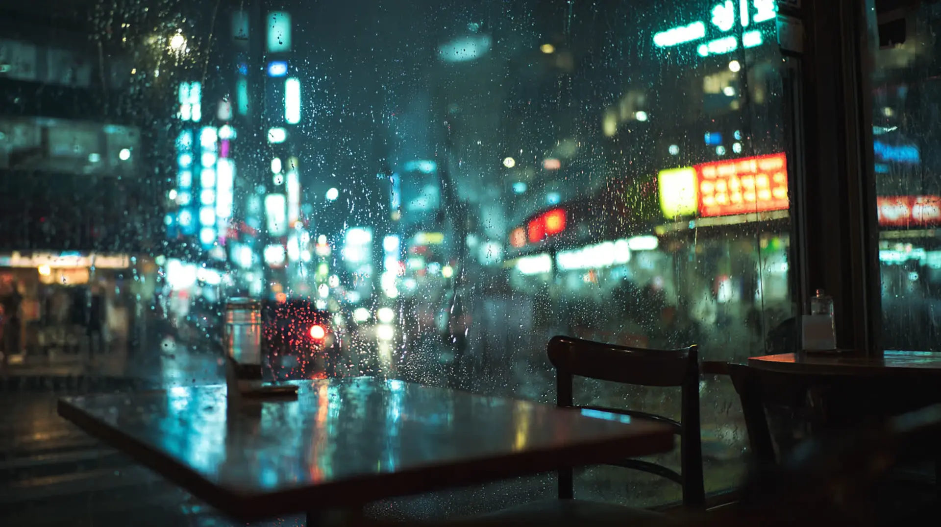 비 오는 압구정 (Apgujeong in the Rain)