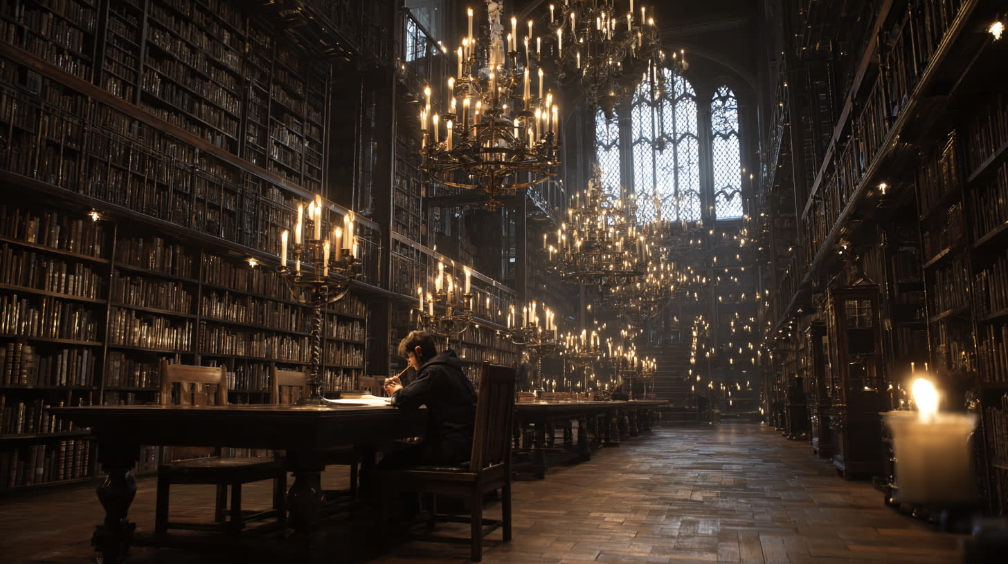 해리포터 도서관 (Library of Hogwarts)