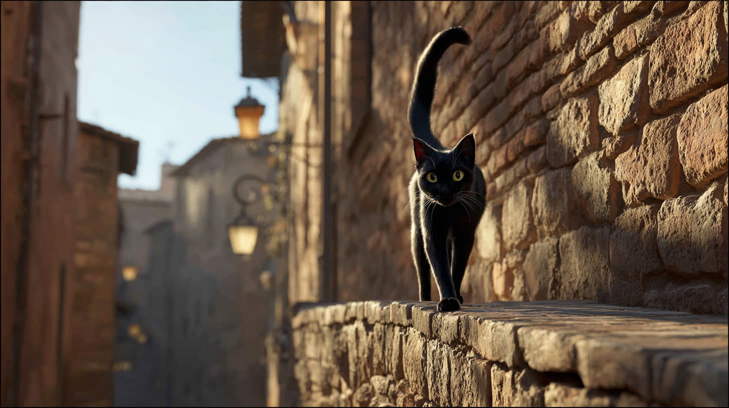 골목길의 고양이 (Alley Cat)